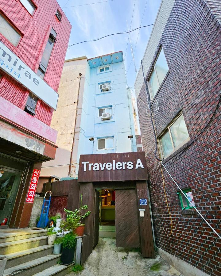 Travelers A Korea Hostel Seoel Buitenkant foto
